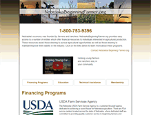 Tablet Screenshot of nebraskabeginningfarmer.org